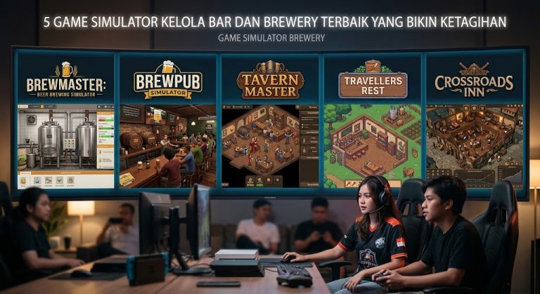 5 Game Simulator Kelola Bar dan Brewery Terbaik yang Bikin Ketagihan