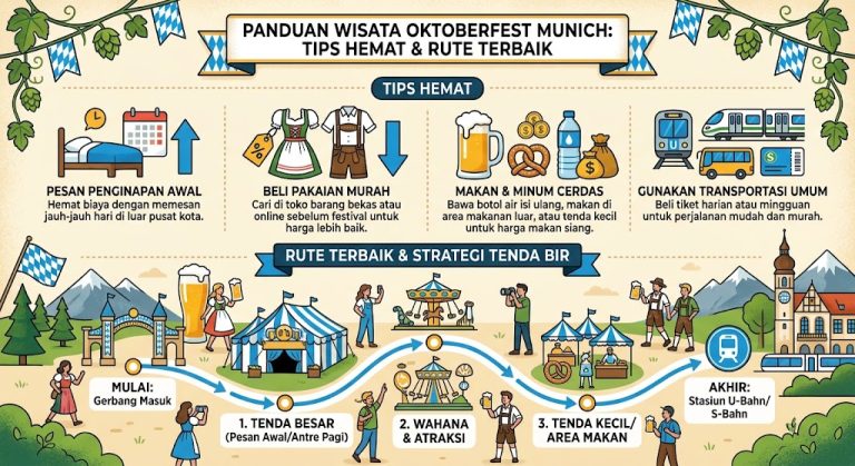 Panduan Wisata Oktoberfest Munich Tips Hemat dan Rute Terbaik